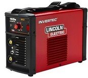 Lincoln, 165S, 165SX, invertec, elettrodo, acciaio, carbonio, rutile, basico, portatile, 160A, 30%