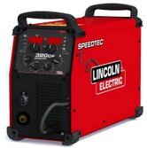 Lincoln, Speedtec, 320CP, mig, filo, compatta, bobina interna, manuale, sinergica, pulsata, multriprocesso, tig a striscio, lift, regolazione, automatica, carrellata, materiale, elettrodo, torcia, hf, acciaio, carbonio, inox, portatile, 320A 40%, cantiere, potente, officina, gruppo di raffreddamento, acqua, aria, digitale, display